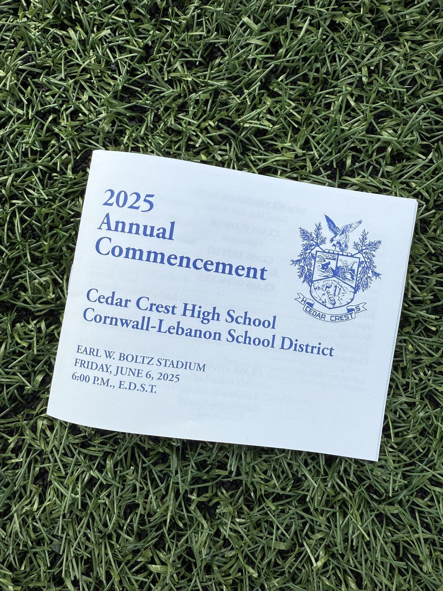 Cedar Crest Band (@cedarcrestband) on Twitter photo Congrats to the #Classof2025! Lots of great accomplishments by great people! Thanks for the memories, and don’t be strangers! #alums #graduation #tothefuture #onward Congrats to the #Classof2025! Lots of great accomplishments by great people! Thanks for the memories, and don’t be strangers! #alums #graduation #tothefuture #onward