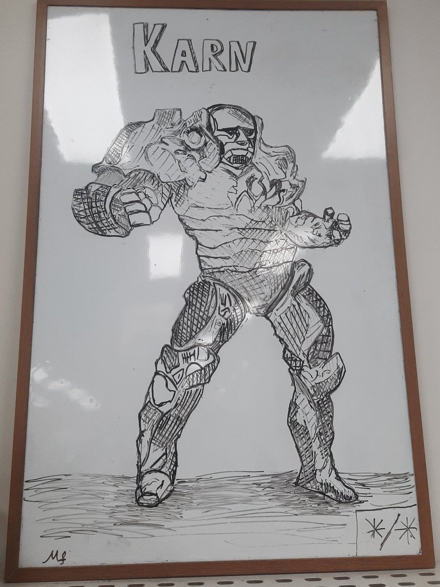 Just realised I'm built like the silver golem himself..