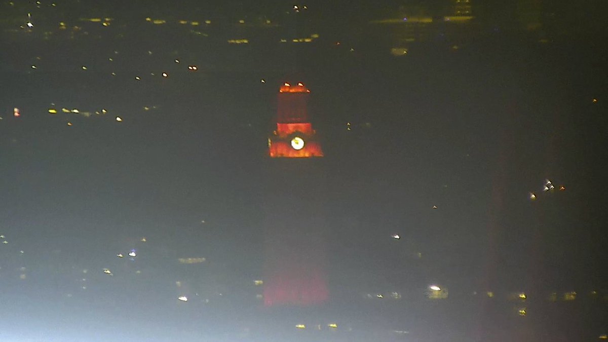 nickbannin's tweet image. The UT Tower is burnt orange! Texas Softball just clinched the National Championship! #KXAN #ATXWX