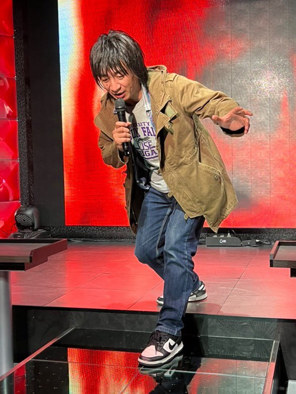 昨夜は大宮J。跳んで渡って🎤