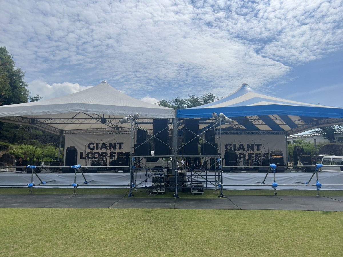 ayapan_dai2's tweet image. 山梨！ライブ！あっつい！！！
#Giantloop