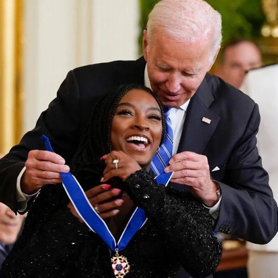 I stand with Riley Gaines.

Simone Biles is a quitter and an embarrassment to her country.