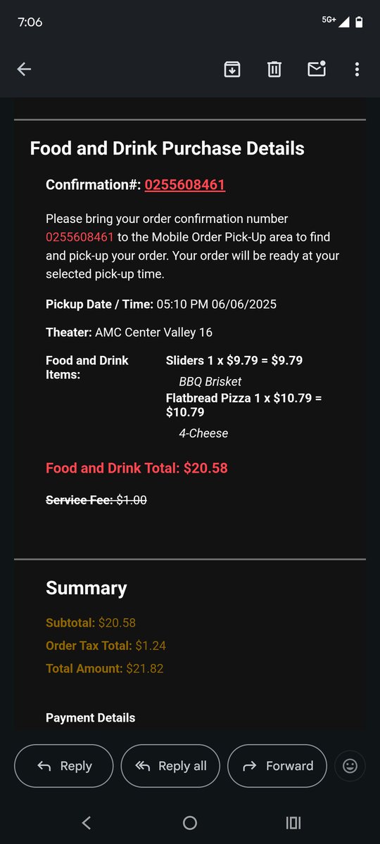DustyTheApe's tweet image. Supported our investment tonight while watching #DanDaDanEvilEye. 10/10 for the start of Season 2, worth watching in Theaters great animation. BBQ Brisket& Pizza๐....Why? Cause you CAN'T SHORT REVENUE! ๐คญ๐ฆ๐ฟ๐๐๐๐ฟ๐ฆ #AMC @AMCTheatres @CEOAdam #Anime #investors #ShortsRfucked