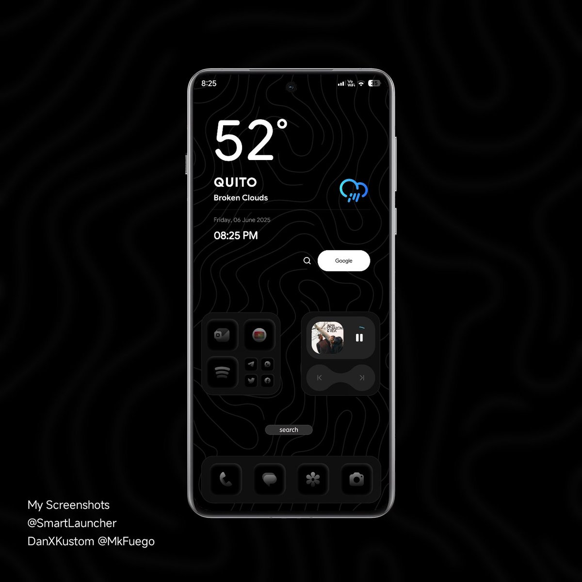 DanXKustom (@mkfuego) on Twitter photo Good Day friends
My Screenshot
<a href="/SmartLauncher/">Smart Launcher</a>
Wallpaper #Thematica by <a href="/ThematicaApp/">Thematica</a> <a href="/vukandric/">Vuk Andric</a>
Widgets #AppoReborn by <a href="/RajjAryaa/">Raj Arya</a>
Icons #ChicLight by <a href="/lkn9x/">LKN9X</a> edited in #IconPackStudio
Mockup by #WalterTomiati
#KWGT #myhomescreen #Android #Xiaomi #HyperOs Good Day friends
My Screenshot
<a href="/SmartLauncher/">Smart Launcher</a>
Wallpaper #Thematica by <a href="/ThematicaApp/">Thematica</a> <a href="/vukandric/">Vuk Andric</a>
Widgets #AppoReborn by <a href="/RajjAryaa/">Raj Arya</a>
Icons #ChicLight by <a href="/lkn9x/">LKN9X</a> edited in #IconPackStudio
Mockup by #WalterTomiati
#KWGT #myhomescreen #Android #Xiaomi #HyperOs