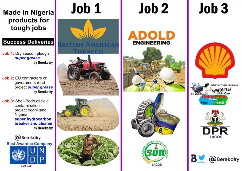 The story of rooted on ground #African tech . Expats tapped #LOCALCONNECT  #MadeinNigeria  for timely delivering on  Job 2 Construction projects among other excellent Field Report in the pics therein
bit.ly/3yqX339