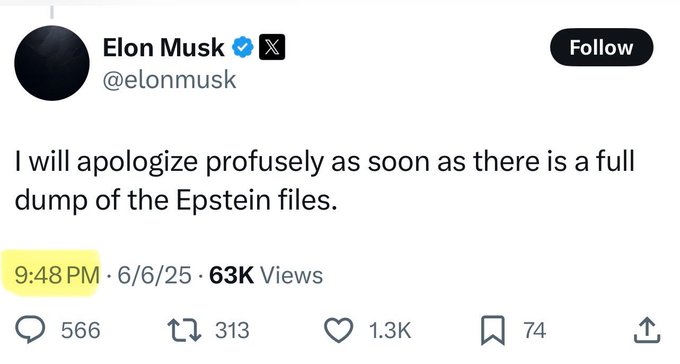 Babe wake up, elon musk called trump a pedophile again.....