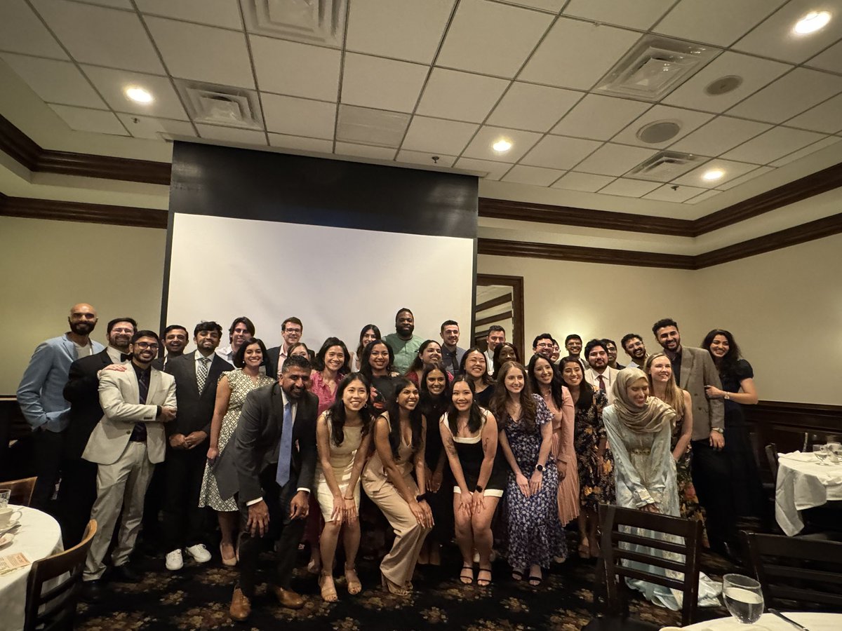 Tanima Jana, MD (@tanimajanamd) on Twitter photo Congrats to all of the <a href="/UTHimres/">UTHealth Houston IM Residency</a> internal medicine and med/peds graduates! We are so proud of you and know you will excel in your future careers!
Special congrats to one of our <a href="/UtGastro/">UTHoustonGastro</a> fellows, Jimmy Pham, for being awarded the 2025 Smythe Award! Congrats to all of the <a href="/UTHimres/">UTHealth Houston IM Residency</a> internal medicine and med/peds graduates! We are so proud of you and know you will excel in your future careers!
Special congrats to one of our <a href="/UtGastro/">UTHoustonGastro</a> fellows, Jimmy Pham, for being awarded the 2025 Smythe Award!