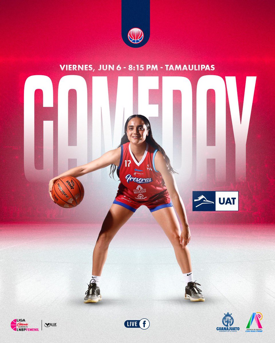 Freseras de Irapuato (@freserasbasquet) on Twitter photo 🔴 GAME DAY 🔴
Última serie de la temporada regular 🆚 <a href="/correbasketuat/">Correbasket</a> en Tamaulipas 🟠
⏰ 8:15pm
📺 En vivo por Facebook e Instagram
Misión: llevarnos la serie 2️⃣/2️⃣🔥
Afición necesitamos de su apoyo a distancia ¿quién con nosotras? #VamosFreseras 🍓❤️ 🔴 GAME DAY 🔴
Última serie de la temporada regular 🆚 <a href="/correbasketuat/">Correbasket</a> en Tamaulipas 🟠
⏰ 8:15pm
📺 En vivo por Facebook e Instagram
Misión: llevarnos la serie 2️⃣/2️⃣🔥
Afición necesitamos de su apoyo a distancia ¿quién con nosotras? #VamosFreseras 🍓❤️