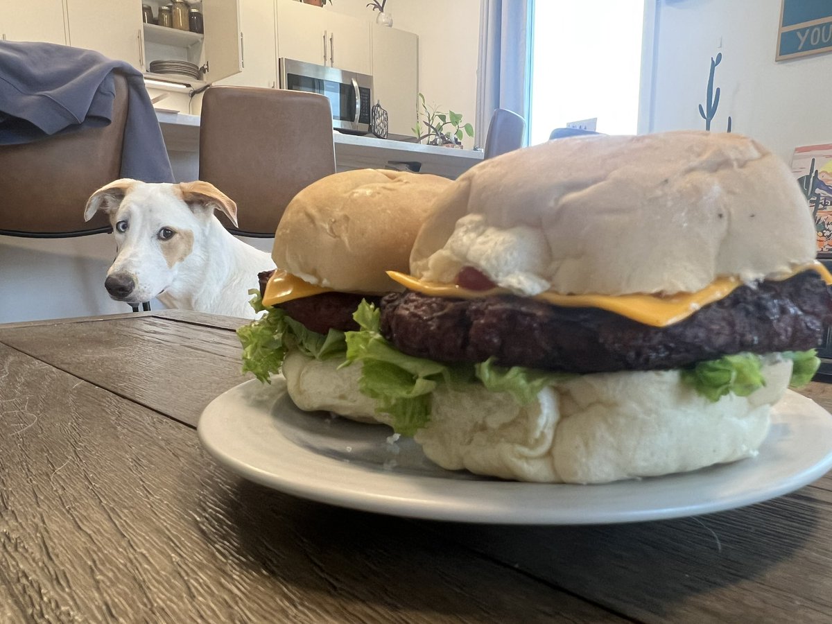 _Smactus's tweet image. Fresh burgs. Dig wit da side eye