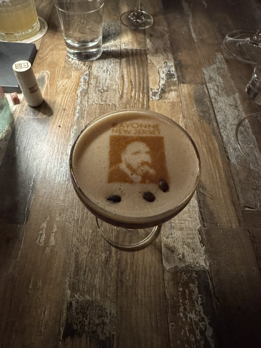 Ending my night with a couple espresso martini’s

S/o to the staff @ 618 in NJ for the love !