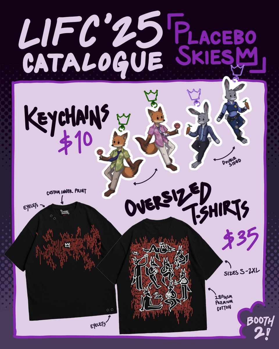 sky π (@placeboskies) on Twitter photo #LIFC2025 catalogue 1/2
I will be boothing at <a href="/LittleIslandFC/">Little Island Furcon</a> on 14-15 June, with <a href="/SharkTuna/">Jam on π¦ π Pocket mARTsuri + Artcade</a> & <a href="/SharkcatSG/">SharkCatSG (Comms Closed)</a> πππ¦ #LIFC2025 catalogue 1/2
I will be boothing at <a href="/LittleIslandFC/">Little Island Furcon</a> on 14-15 June, with <a href="/SharkTuna/">Jam on π¦ π Pocket mARTsuri + Artcade</a> & <a href="/SharkcatSG/">SharkCatSG (Comms Closed)</a> πππ¦