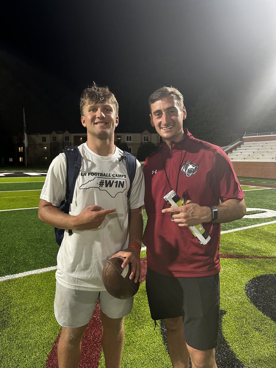 Maddox Stewart (@maddoxstewartqb) on Twitter photo Had an amazing experience <a href="/LRBearsFootball/">Lenoir-Rhyne Football</a>. Great learning opportunity from <a href="/CoachSDeMeo/">Steve DeMeo</a>. Can’t wait to come back!
<a href="/Jhilly79/">Coach Justin Hilliker</a> <a href="/CoachJLord1/">Jalani Lord</a> <a href="/EsteroFB/">Estero High School FB</a> <a href="/CoachTaylorOL/">Randall Taylor</a> Had an amazing experience <a href="/LRBearsFootball/">Lenoir-Rhyne Football</a>. Great learning opportunity from <a href="/CoachSDeMeo/">Steve DeMeo</a>. Can’t wait to come back!
<a href="/Jhilly79/">Coach Justin Hilliker</a> <a href="/CoachJLord1/">Jalani Lord</a> <a href="/EsteroFB/">Estero High School FB</a> <a href="/CoachTaylorOL/">Randall Taylor</a>