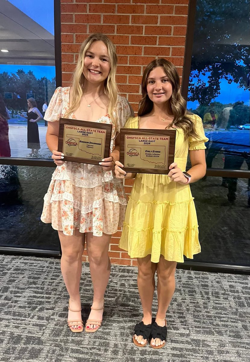 2025 All-State softball banquet.  Congratulations Addi and Em!  🖤💛♥️<a href="/AddisonDrummond/">Addison Drummond</a> <a href="/emilyev03465138/">emily evans</a> 

#BeEpic #EpicAthletics #Des