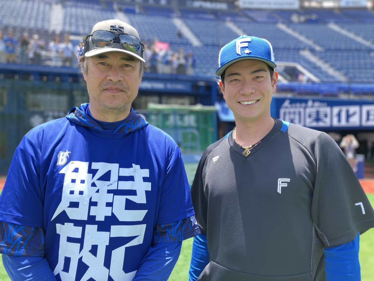 ファイターズ時代の最後の教え子」だというこちらの選手と?️ #大村巌 