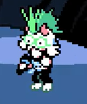 ceriisu's tweet photo. deltarune spoilers

him getting way too into the song is so cute https://t.co/n6Zer7eDJn
