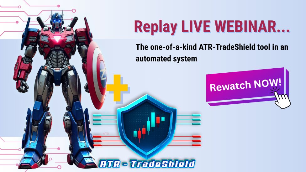 Missed our live webinar? No worries — you can watch the replay now!

👉 Watch the replay now: shield.nt8.ninza.co/?src=sc#replay

We covered the powerful, one-of-a-kind ATR-TradeShield tool running in a fully automated system. 🔥