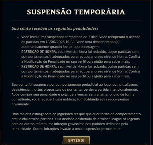 Tigruja's tweet photo. @sucoderodo @LoveLovelysz Não só isso, tomei ban também filho, life's snake xD https://t.co/uzYesNm6kp