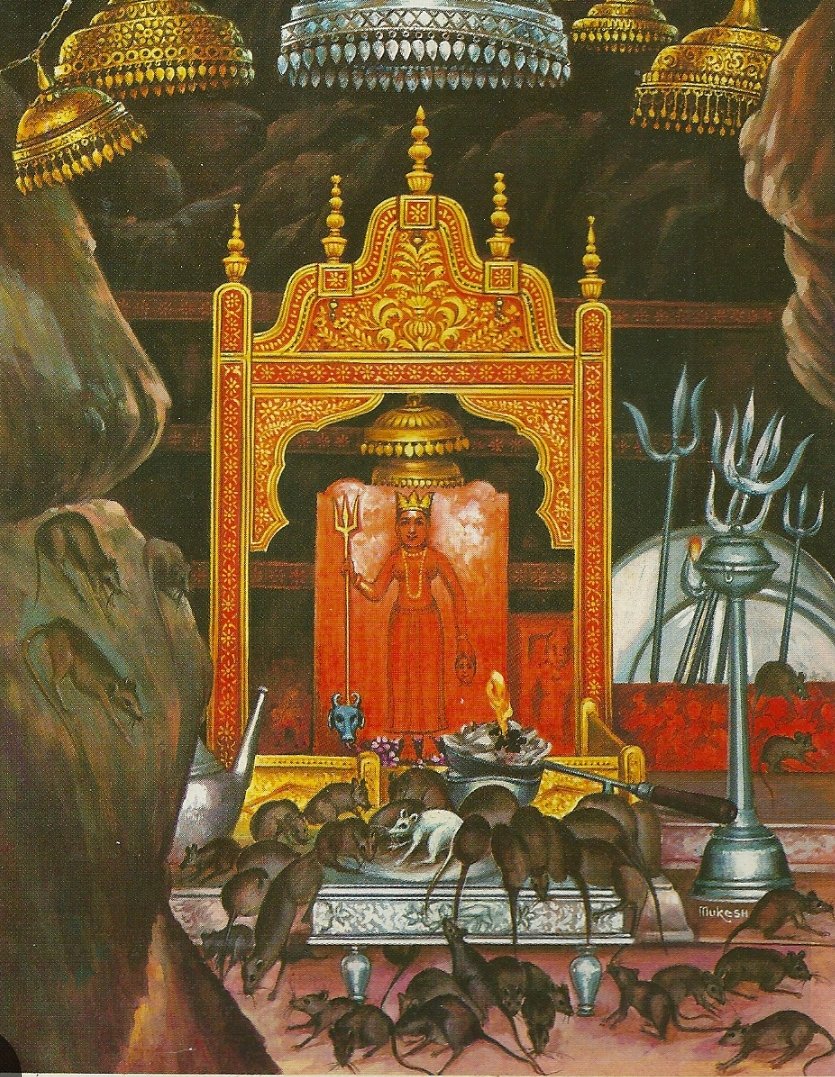 🙏 जय मां करणी 🙏
मां करणी की कृपा से हर संकट टल जाए,
भक्तों के जीवन में सुख-शांति भर जाए।
शेरों पर सवार, ममतामयी मां,
तेरी महिमा का नहीं कोई पार
        जय मां करणी 🚩