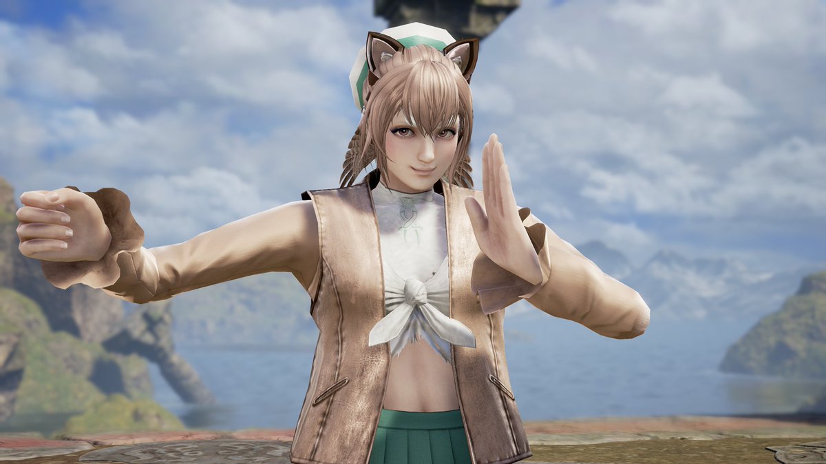 ExCommodoreZeno's tweet photo. Panko's ready for battle 🎋🍭
#SoulCaliburVI #CreateASoul #paintko #phaseconnect https://t.co/8k6rfJ9IId