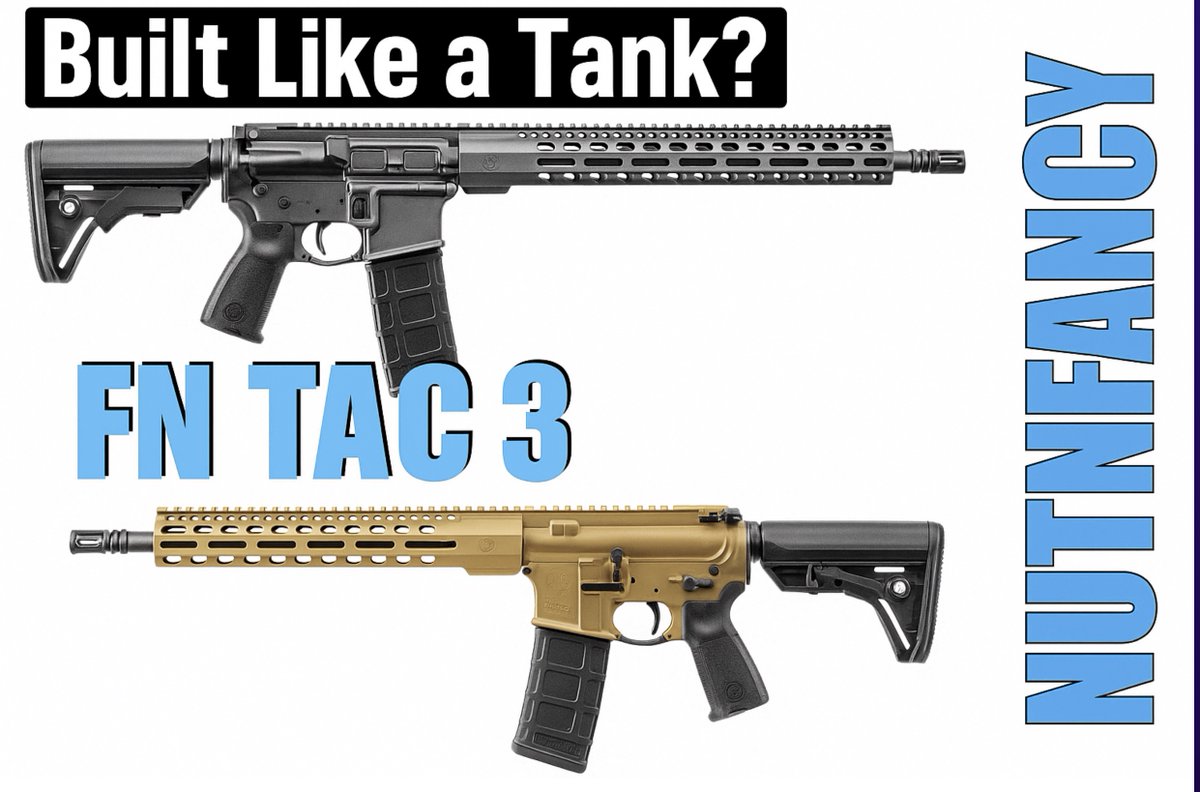 Nutnfancy GRVs still slap. youtu.be/9Ed2gu1nOHo
This is absolutely an IISA Episode on the FN FN15 rifles and carbines. No FN gun has ever tested bad in TNP — and we’re talkin’ 19 years of hard use, brutal testing, and straight truth. 💣 In this short-format GRV (tank talk not