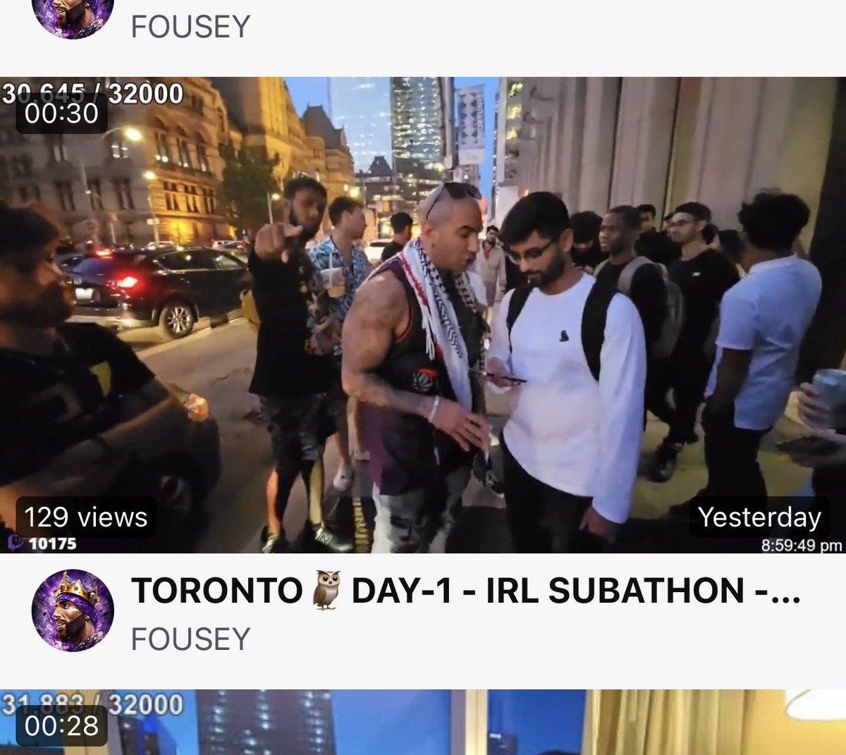 AkshayAview's tweet photo. Throwback to when I randomly ended up on stream with @fousey in Toronto… and walked away with his number.

Didn’t plan it. Didn’t pitch. Just showed up.

Here’s how it happened 🧵 1/7 https://t.co/nFU9KJPHer
