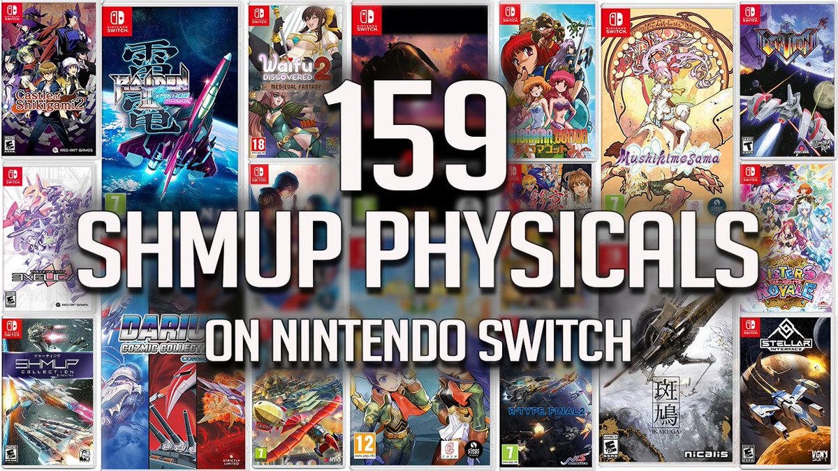 Who likes Shmups? On Switch? Physically!? This is the video you'll need!

Watch youtube.com/watch?v=k-g0_i…