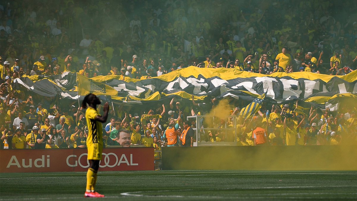 Denzell_Of_NSH's tweet photo. I have some new followers so I want to show off my club Nashville SC 💙💛

We’re still young and building our history but we love our team and will only continue to grow! https://t.co/wBrbl3mCK0