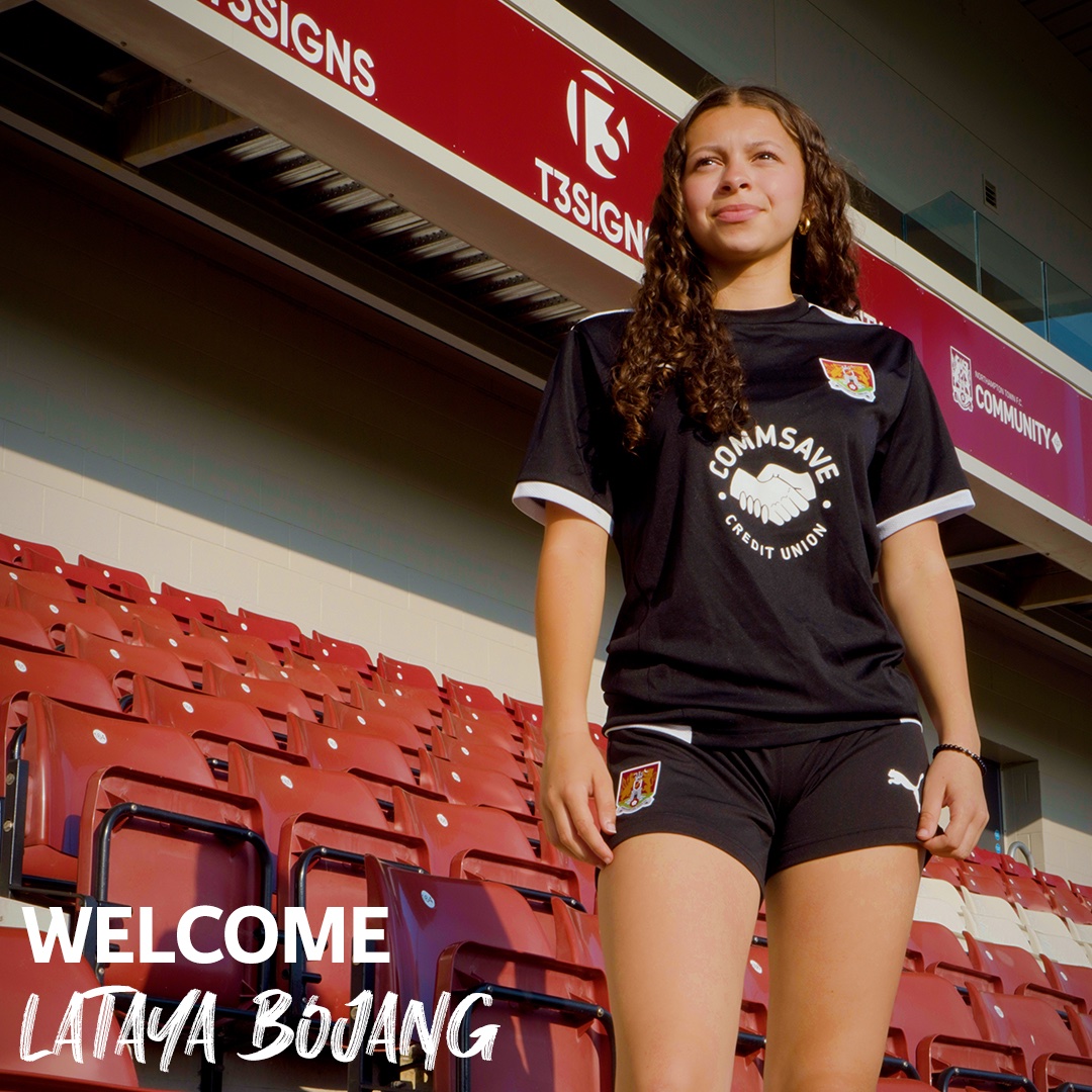 ✍️ Northampton Town Women are delighted to announce the signing of winger Lataya Bojang from Boldmere St Michaels!

Welcome to the Cobblers, Taya! 🤝

#ShoeArmy 👞