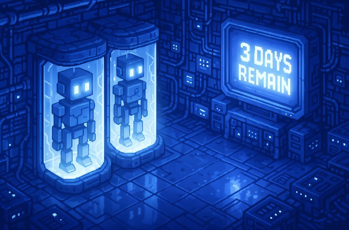 📡 Only 3 days left until the ApeDroidz Mint.
The biggest glitch of the summer is set to hit June 24 at 10am EST. 

⚡️Drop a comment + RT to try and connect to the final open nodes in the Droidz Network (GTD).

⌛️ The signal is getting stronger — and time is running out. Only the