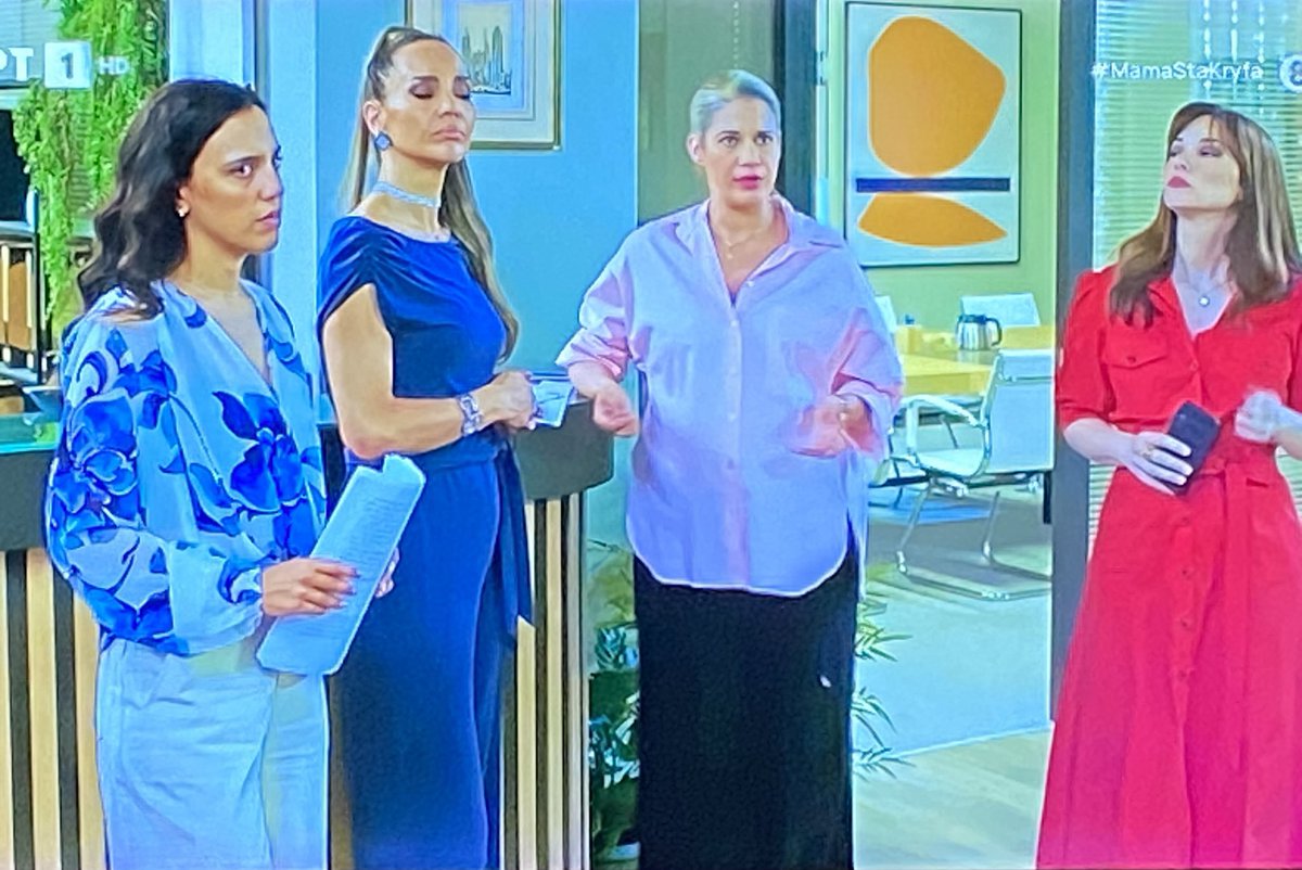 ‘Έξαλλες με την ολοκλήρωση της σειράς 😂#MamaStaKryfa