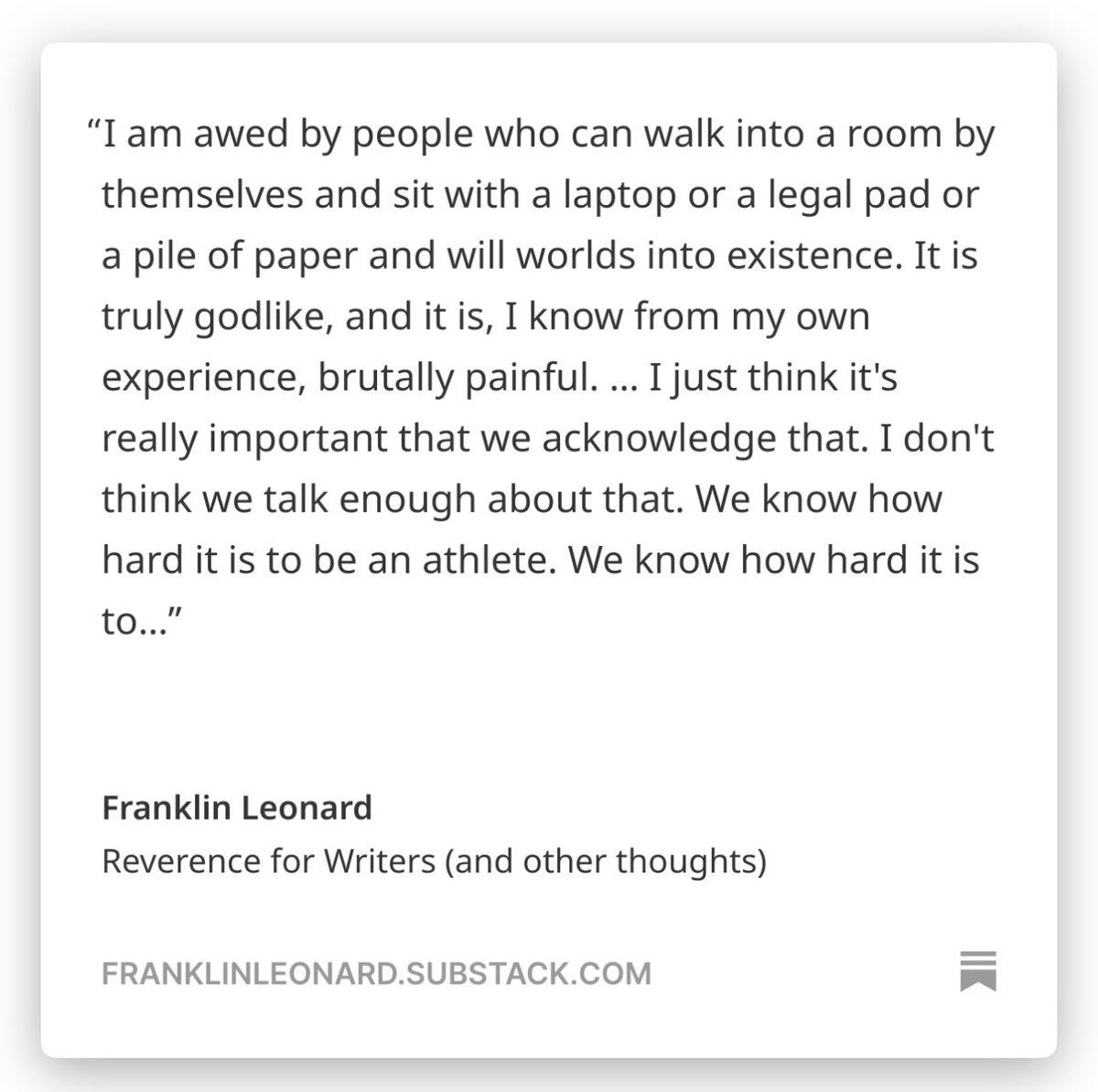 Franklin Leonard tweet media
