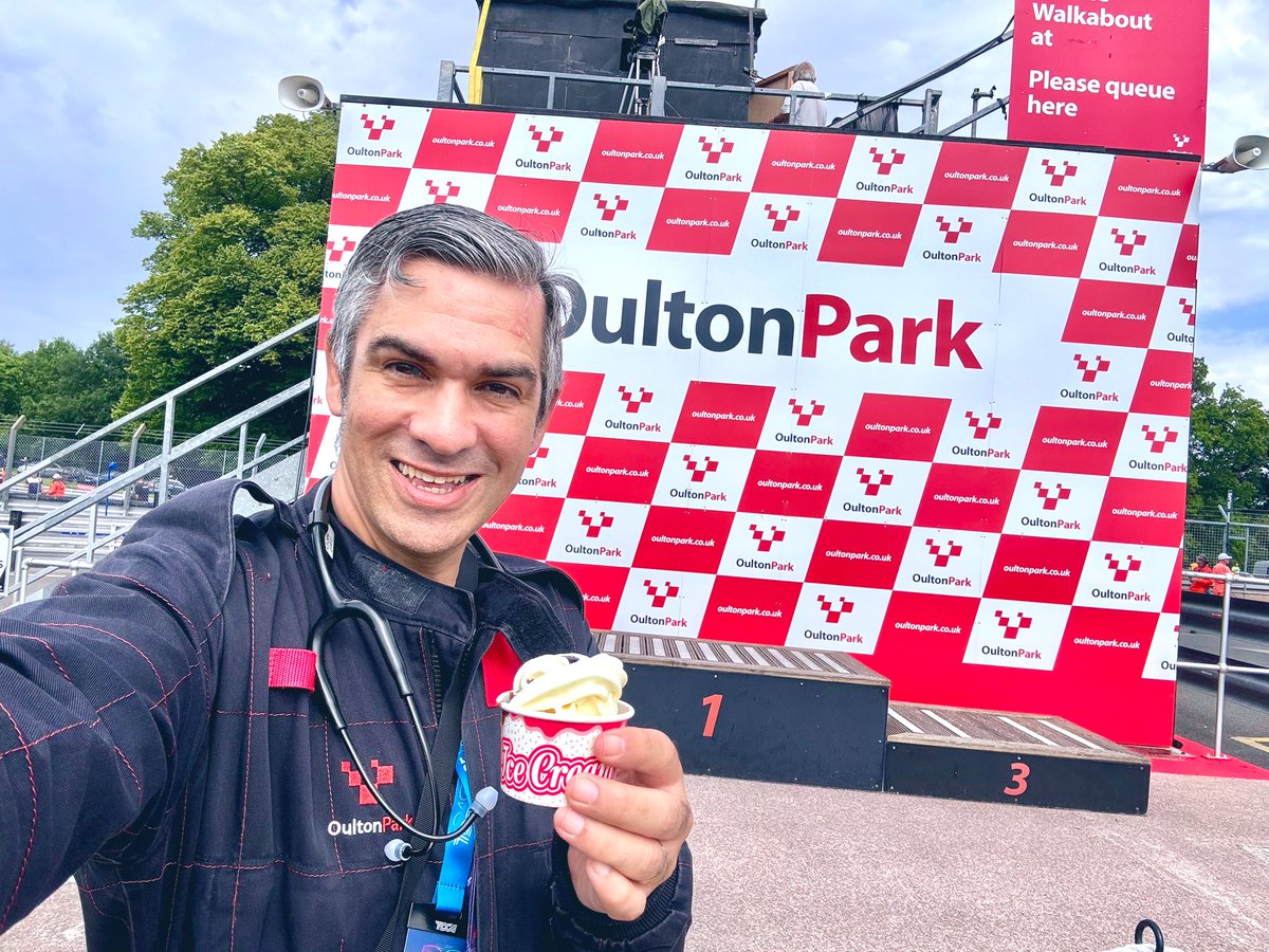 Hope you are all having a great Saturday….Please keep cool and hydrated 👊🏽 🍦 
<a href="/Oulton_Park/">Oulton Park</a> <a href="/BTCC/">BTCC</a>