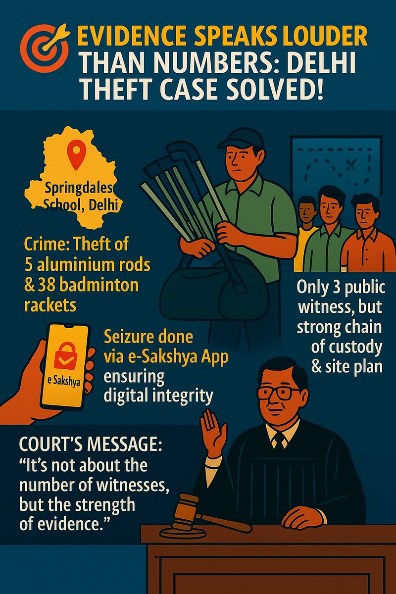 BPRDIndia's tweet image. Success Stories on New Criminal Laws
#BPRD #MHA #NewCriminalLaws
#BharatiyaNyayaSanhita
#BharatiyaNagarikSurakshaSanhita
#BharatiyaSakshyaAdhiniyam