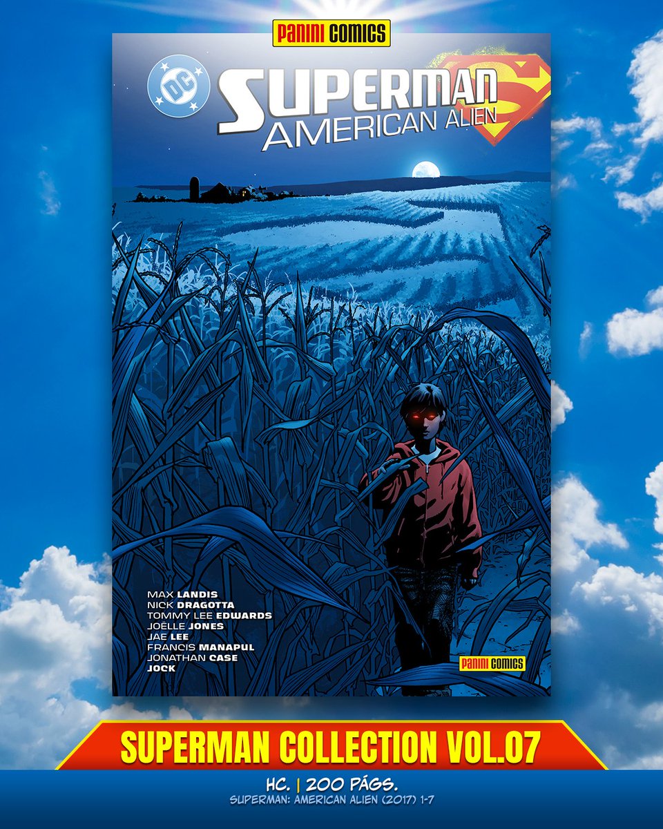 PaniniComicsMx's tweet photo. Del guionista nominado al Eisner, Max Landis, llega una miniserie de 7 números que cuenta la transformación de Clark Kent en Superman como nunca antes se ha visto.

¡Una historia imprescindible para fans del Hombre de Acero! https://t.co/3YOVCarZyK