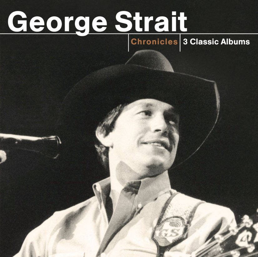 GeorgeStrait's tweet image. #OTD, George released 'Chronicles,' a box set featuring three fan-favorite albums: Greatest Hits, Greatest Hits Volume 2, and Ten Strait Hits! Which of your favorite songs from each album would you play on repeat? Share your top picks!