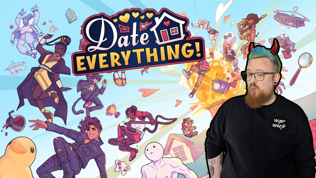 it's so hot in here...
and I'm NOT talking about the heatwave 🥵

playing 'DATE EVERYTHING' over on the purple app, and also giving away a copy of the game too! 

To Do:
✅LIKE &amp; SHARE THIS POST

get an EXTRA entry by typing !win in the stream! Thanks <a href="/DateEverything/">Date Everything!</a> and <a href="/Team17/">Team17</a>