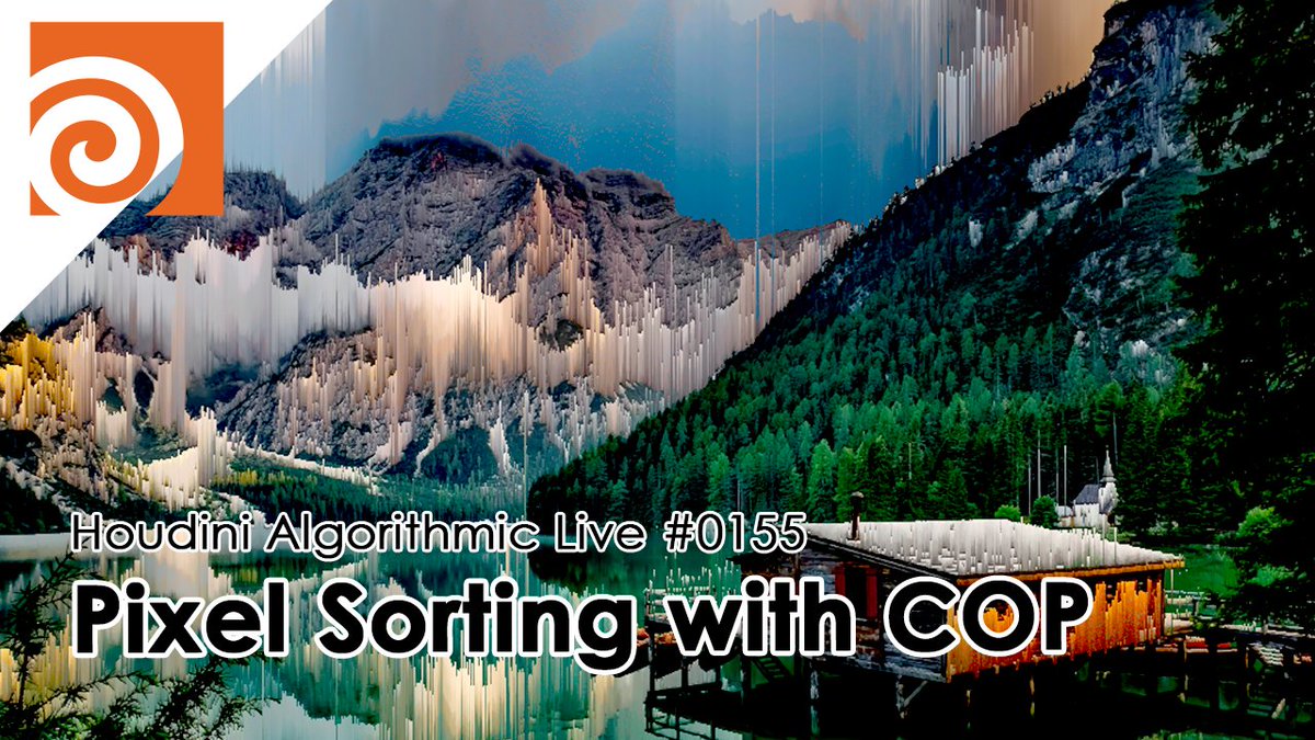 I've just finished the livestream to implement pixel sorting with COPs with Solver. You can download the hip file and watch archive from following link.

patreon.com/posts/131966275

#houdini
