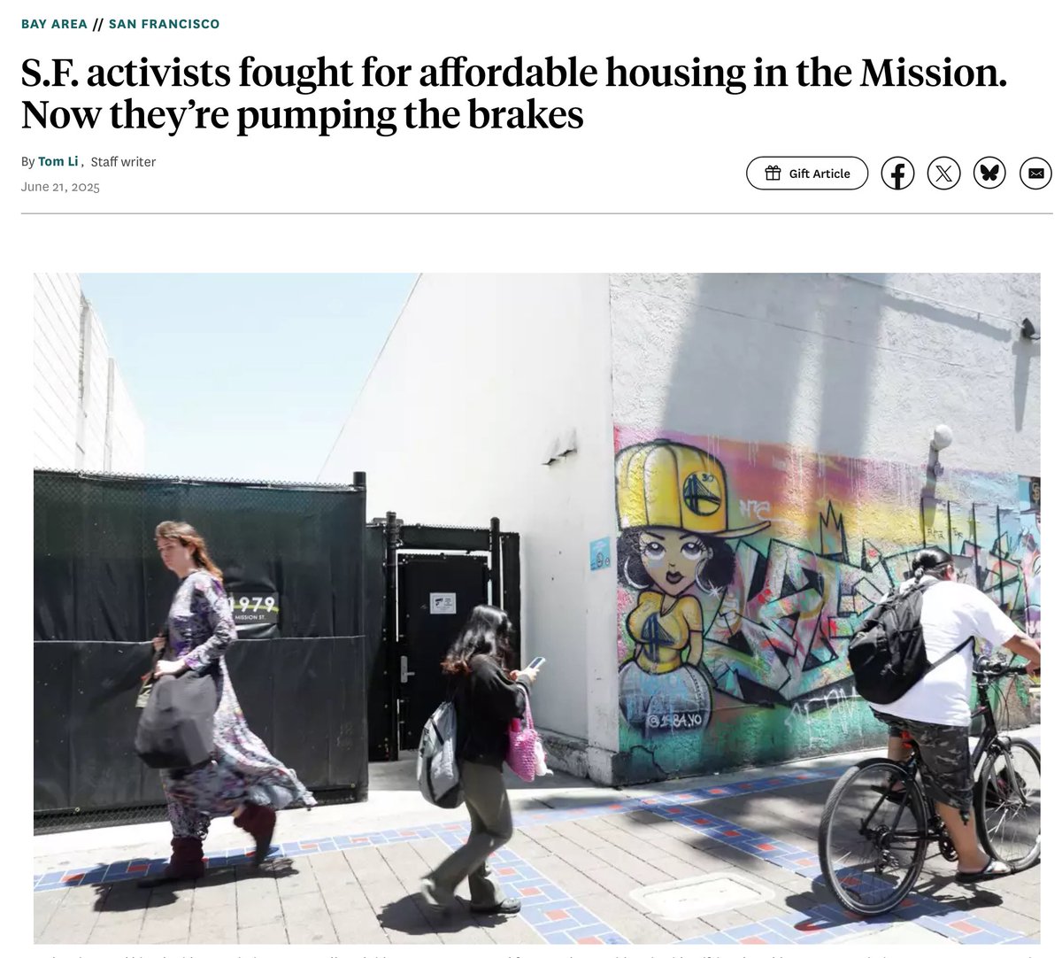 Certain activists fought market-rate housing in the Mission, arguing it had to be 100% affordable housing.

2 Mission orgs then proposed 100% affordable &amp; the same activists are fighting it.

It’s never been about “affordable housing.” It’s always been about straight-up NIMBYism.