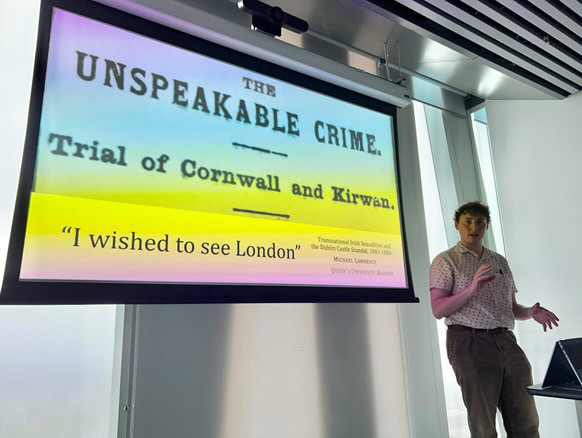 Michael Lawrence (@mpalawrence) on Twitter photo Had a fantastic time in Aberdeen speaking at the <a href="/SSNCI_tweets/">SSNCI: C19th Ireland</a> annual conference! Believe it or not, this was a black-and-white slide but my radiant homosexuality was enough to turn the projector gay. Had a fantastic time in Aberdeen speaking at the <a href="/SSNCI_tweets/">SSNCI: C19th Ireland</a> annual conference! Believe it or not, this was a black-and-white slide but my radiant homosexuality was enough to turn the projector gay.