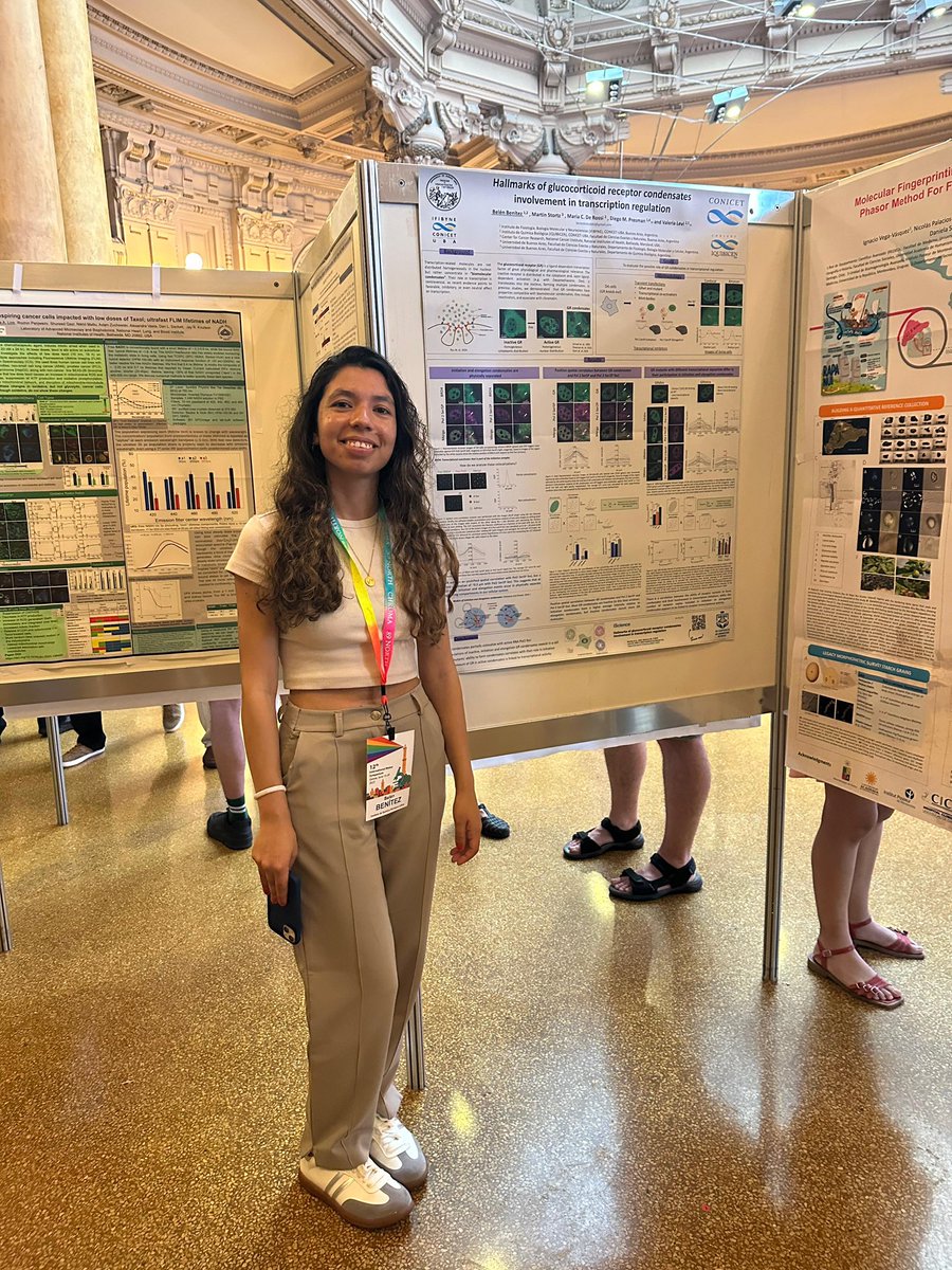 belen_ben843's tweet photo. I am so grateful to be able to participate in the #WeberSymposium2025 in Genoa 🇮🇹. Excellent talks and the opportunity to present our work. Thanks to the organizers (@MalacridaLab @AD1959 and everyone) and to @cziscience for the travel grants. https://t.co/KVmboV5CpK