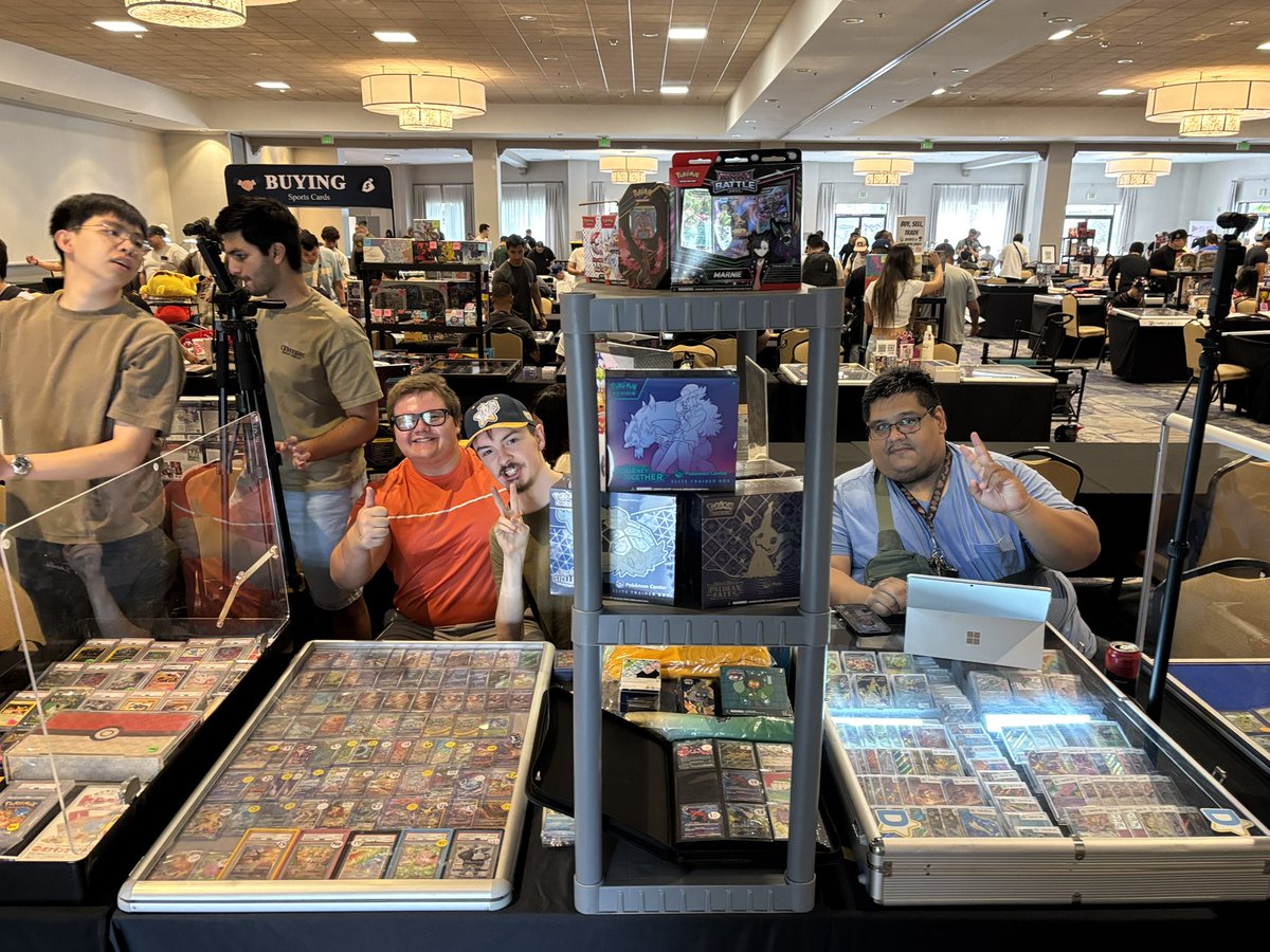 Vending today at “The Regional” card show in Garden Grove, CA