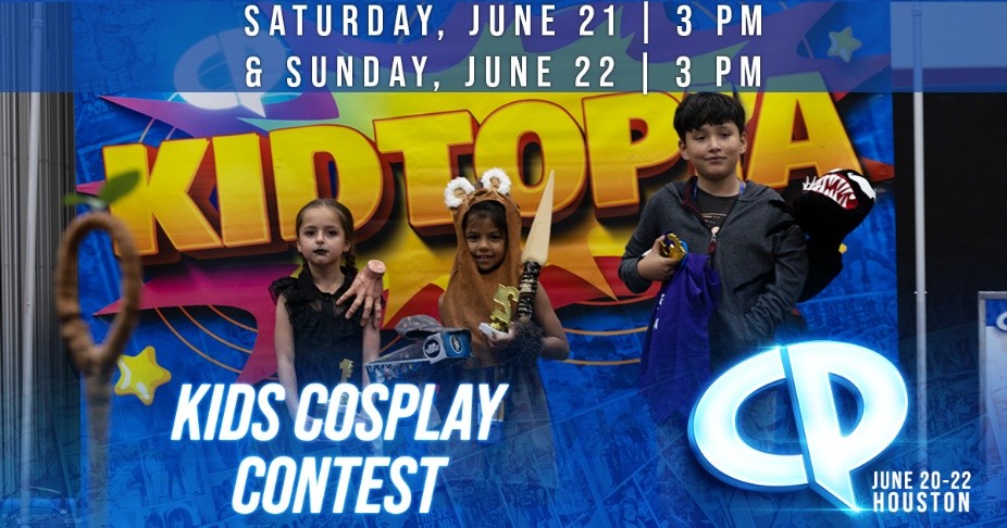 Comicpalooza's tweet photo. Happening this weekend at Comicpalooza! ๐ Kidtopia presented by @kroger is hosting the Kids' Cosplay ContestโSaturday and Sunday at 3 PM! Bring the whole family for adorable costumes, big smiles, & memories. Info: https://t.co/c1efgBB4Vi #Kidtopia #Kroger #CP2025 ๐ธ: Crissy Ball https://t.co/tr869iuEbV