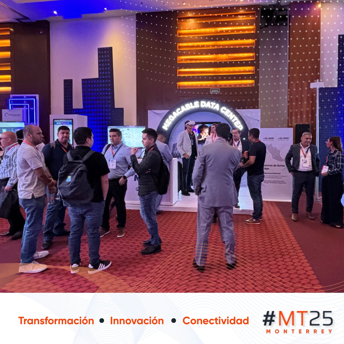 Megacable's tweet image. ¡Megatec 2025 llegó a Monterrey! 🌐
Junto con líderes del sector, presentamos soluciones de vanguardia en Ciberseguridad, IA, Nube y Conectividad.
Impulsamos la transformación digital de las empresas en Nuevo León.
#MEGAConectaTuVida #Megatec2025