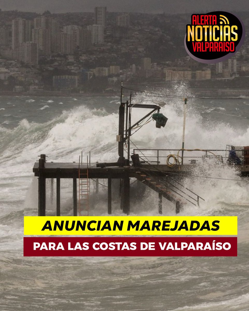 El Centro Meteorológico Marítimo de Valparaíso informó que a partir de este domingo 22 de junio se registrarán marejadas anormales en la costa de la Región de Valparaíso, producto de un sistema frontal activo en el sur del país.

El fenómeno se originará con oleaje proveniente