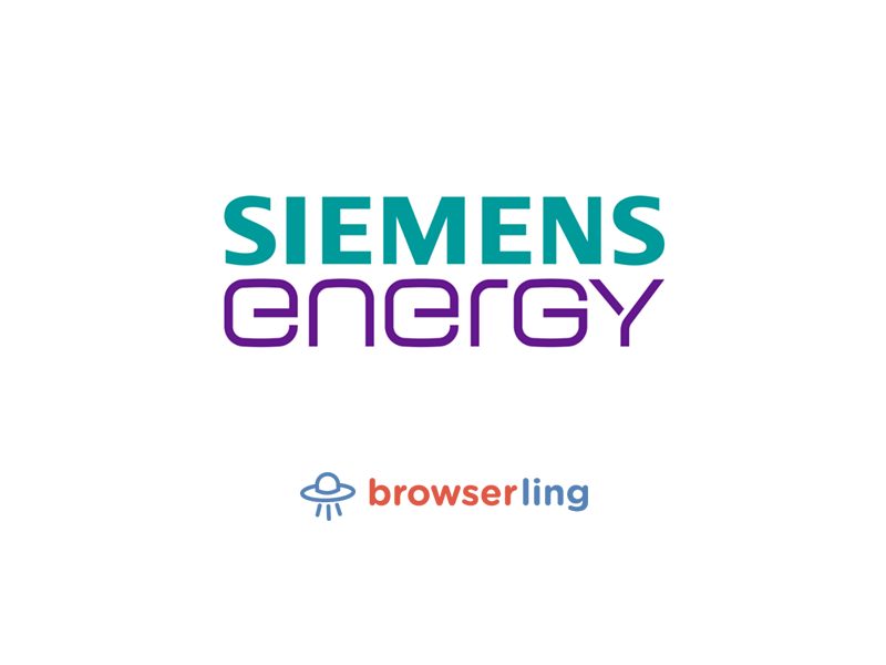 browserling's tweet image. Siemens Energy is now a Browserling customer!