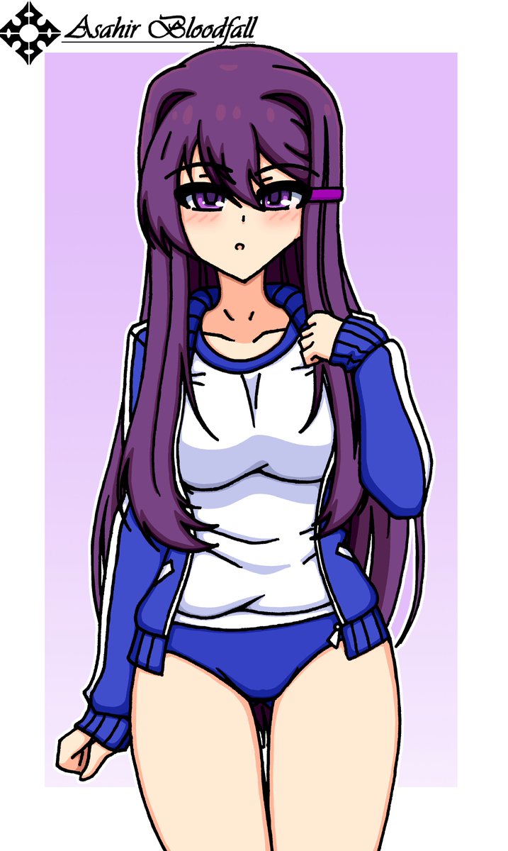 AsahirBloodfall's tweet photo. Yuri (Sport Uniform) | Asahir (アサヒル) #pixiv https://t.co/ot8GXb7bph 
#ddlc #dokidokiliteratureclub #yuri #yuriddlc
#fanart https://t.co/yKGCCebhyq