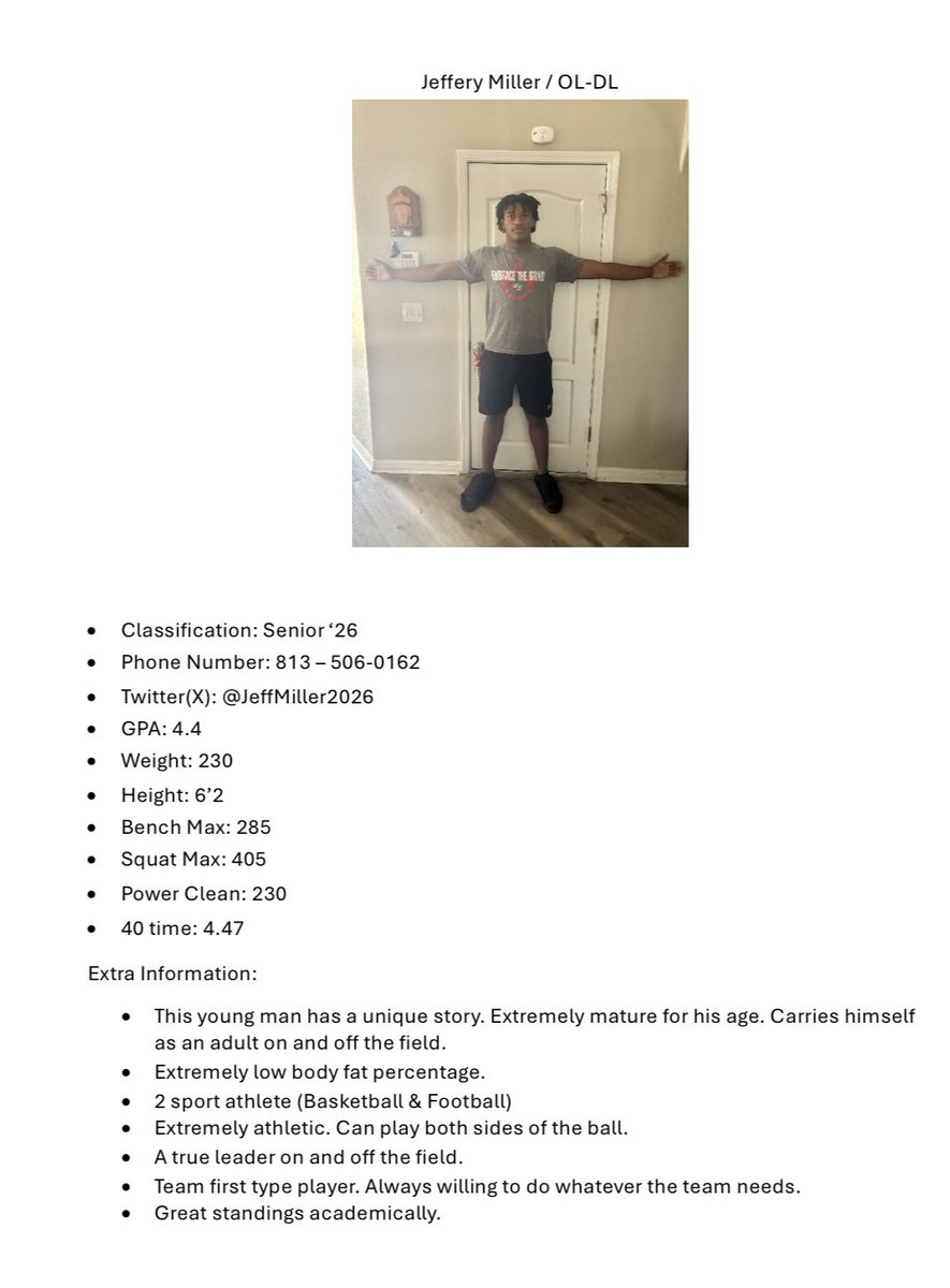 Here’s some good information about me!