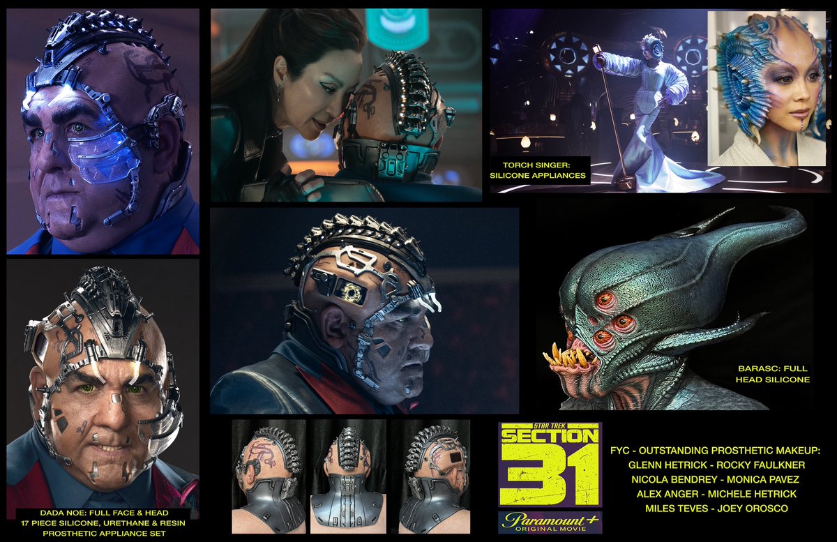 For your Emmy consideration: Star Trek Section 31. 
🗳️ Emmy Entrants: 
⭐️ Glenn Hetrick
⭐️ Rocky Faulkner
⭐️ Nicola Bendrey
⭐️ Michele Hetrick
⭐️ Alex Anger
⭐️ Monica Pavez
⭐️ Miles Teves
⭐️ Joey Orosco

#startrek #section31 #emmyfyc #emmyawards #voting #ParamountPlus