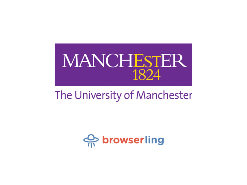 browserling's tweet image. University of Manchester is now a Browserling customer!