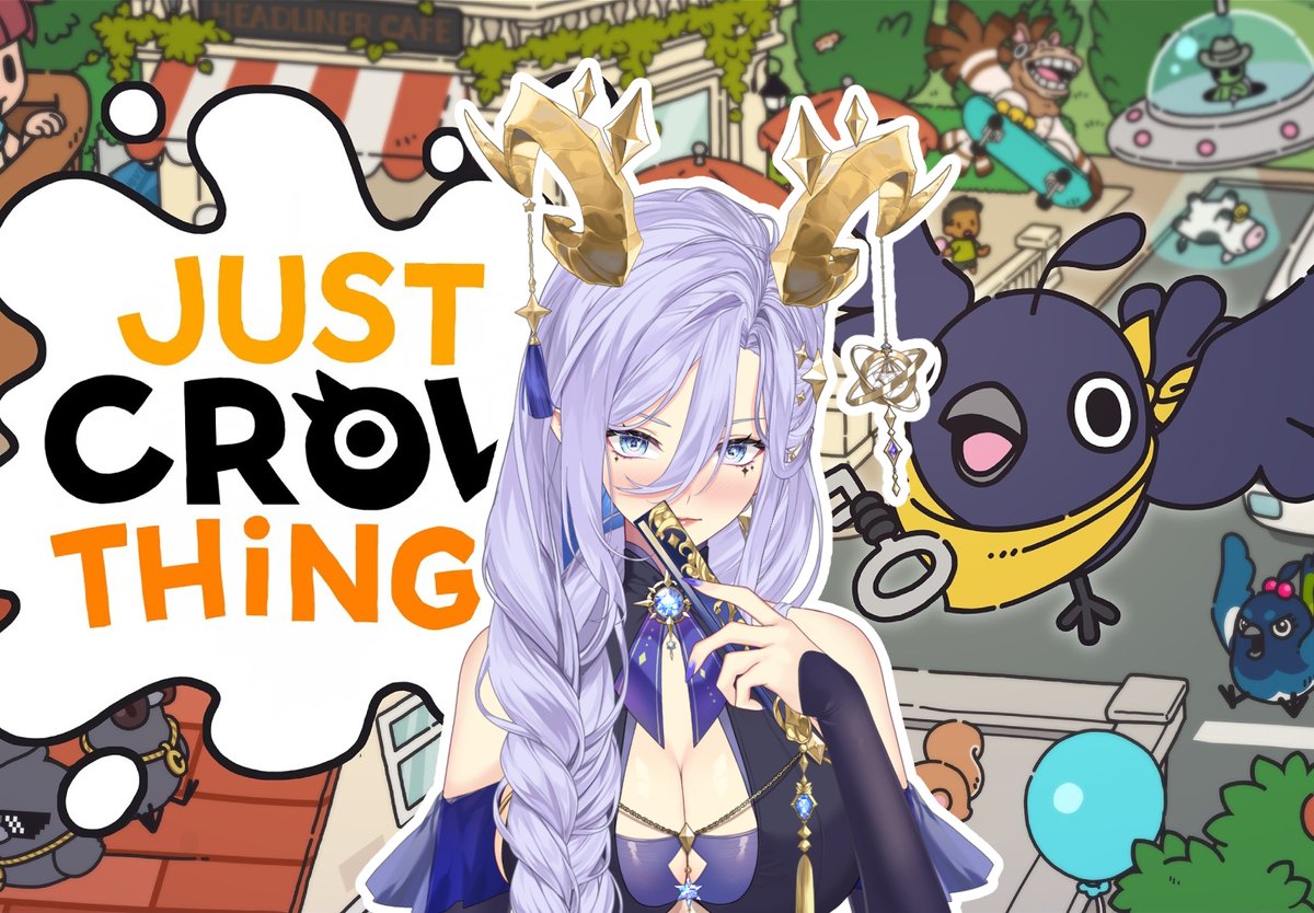 I'm feeling naughty today! Let's play Just crow things!
🔴🔗twitch.tv/rinimint
#ENVtuber #Vtuber